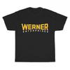 Новая унисекс футболка Werner Enterprises с логотипом, смешная, размеры от S до 5XL