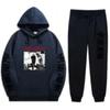 2021 Jujutsu Kaisen Anime Hoodie and Pants Sets Men Women Winter Fashion 2 Piece Set Tracksuit and Sweatpants Jujutsu Kaisen Sui X0909