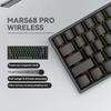 Mars 68 PRO magnetic axis mechanical keyboard gaming keyboard 0 dead zone plug and unplug RGB light wired wireless selectable