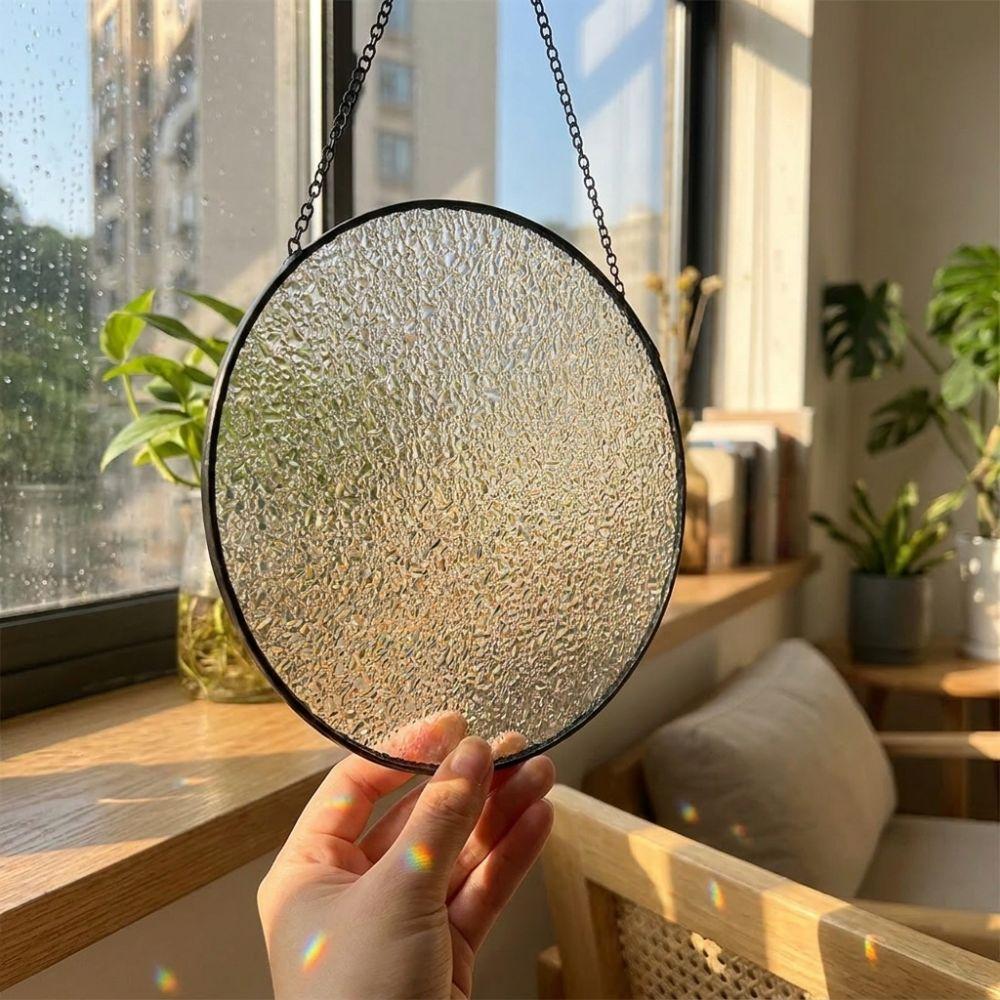 DIY Art Painting Light-Catching Suncatcher Glass Hanging Decor Home Garden Ornament