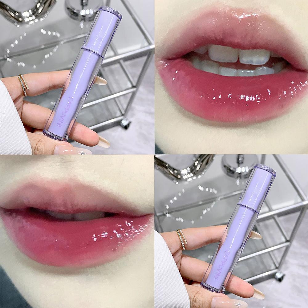 CAPPUVINI Crystal Lip Glaze Moisturizing Lip Care Lip Gloss