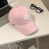 Stylish Korean Yellow Letter Embroidered Baseball Cap For Women Spring Summer 2024