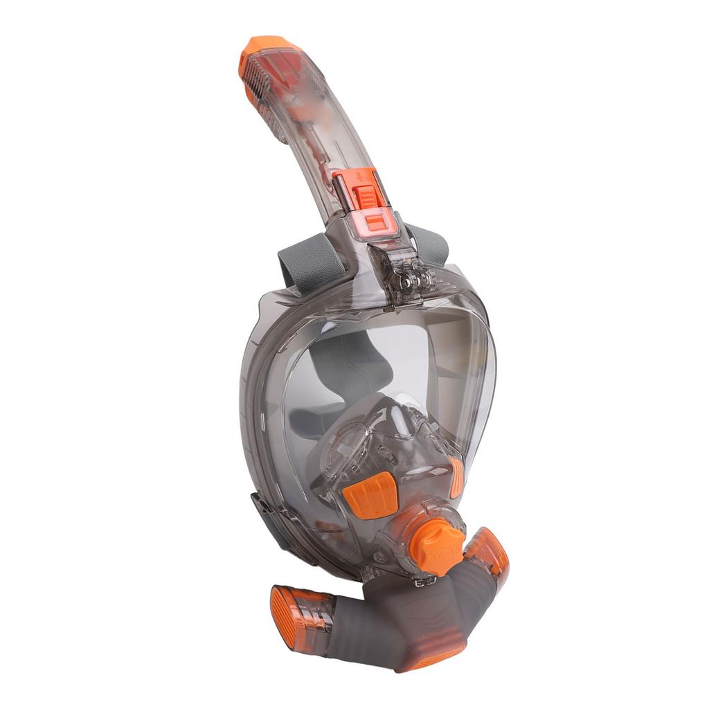 Очки для сноркелинга с полным лицом, поликарбонатные силиконовые, антизапотевающие, панорамный обзор на 180 градусов, очки для сноркелинга с