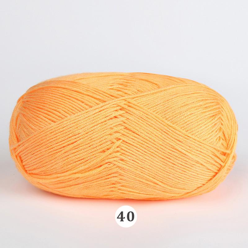 50g/Ball DIY Crochet Yarn Hand Woven Yarn Knitted Fabric Natural Bamboo Cotton Baby High Quality