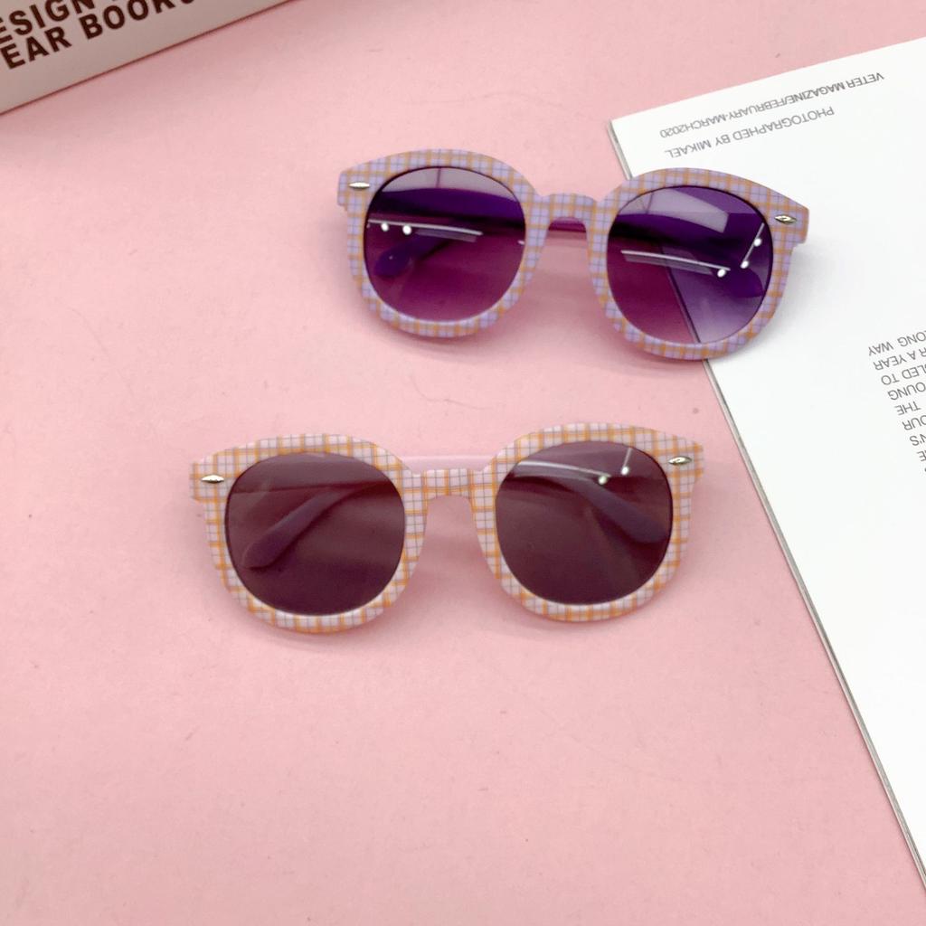 Модные детские солнцезащитные очки с цветочной сумкой в маленькой оправе, персонализированные солнцезащитные очки с защитой от ультрафиолета, трендовые очки