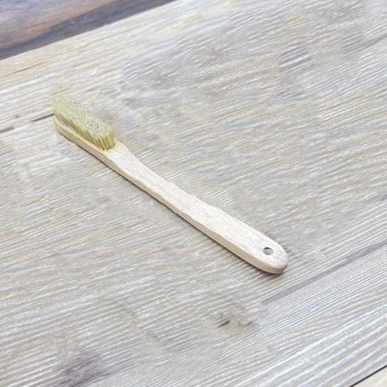 Yousheng Rock Climbing Brush with Wooden Ergonomic Handle Thick Boar Bristles Portable Indoor Outdoor Climbing Bouldering Brush Cleaning Tool