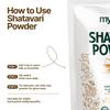 MYHERB 100% Натуральный Органический Порошок Шатавари (Спаржа кистевидная) || 227 г / 0,5 фунта || Способствует жизненной силе и силе || Для мужчин и женщин