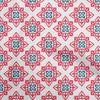 Cotton Flex Candy Red Fabric Mosaic Fabric For Sewing Printed Craft Fabric By The Yard 40 Inch