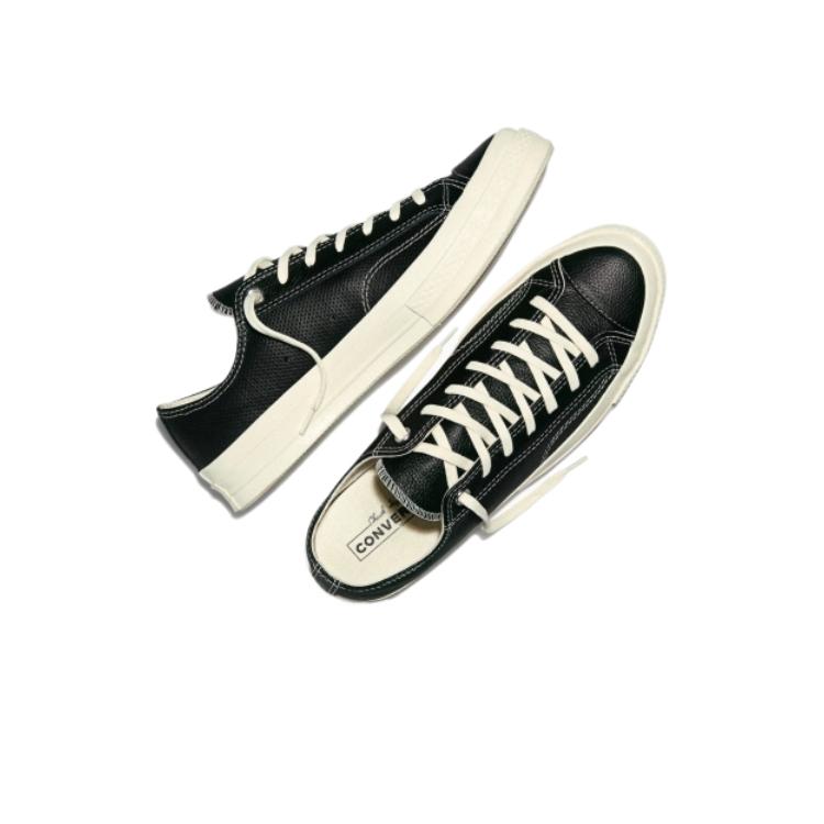 Converse Chuck 70 Кожаные Ретро Минималистичные Круглый Носок Амортизация Низкие Кеды для Скейтбординга Унисекс Кроссовки A18850C