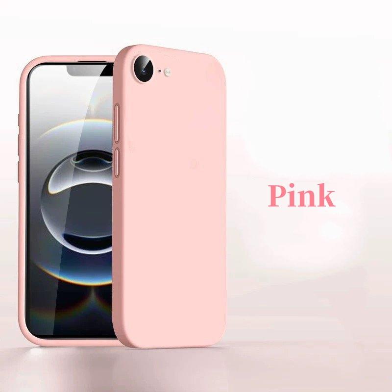 Для чехла iPhone 17e iPhone 17e 16e SE 2026 SE3 Чехол Coque Funda Мягкий Оригинальный Жидкий Силикон Защита Камеры Чехол iPhone 17e