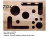 Natural Wood Cat Plaything Scratching Toy Wooden Scratch Puzzle Enrichment Box Safe Nail Multiple Hole Scratcher File for Indoor Cats Entertainment