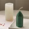3D карандаш в форме силиконовой свечи DIY цилиндрическая ароматерапевтическая свеча мыло гипсовая смола ручное изготовление свечей ручная форма