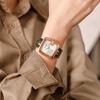 New Style Women's Watch Personalized Casual Simple Women's Watch Gold Frame Square Belt Quartz Watch