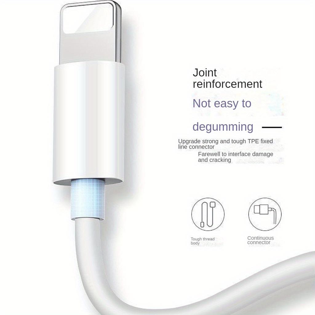Зарядный кабель длиной 2,7 м для Apple, быстрая зарядка для iPhone12/11/13/14/6/7/8Plus, зарядный кабель для мобильных телефонов.