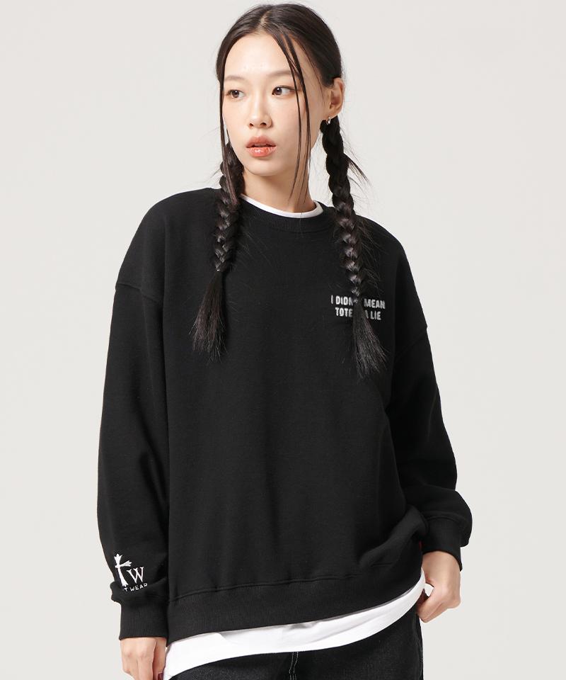 ARTISTWEAR [Atw] Свитшот с поддельным логотипом-нитью