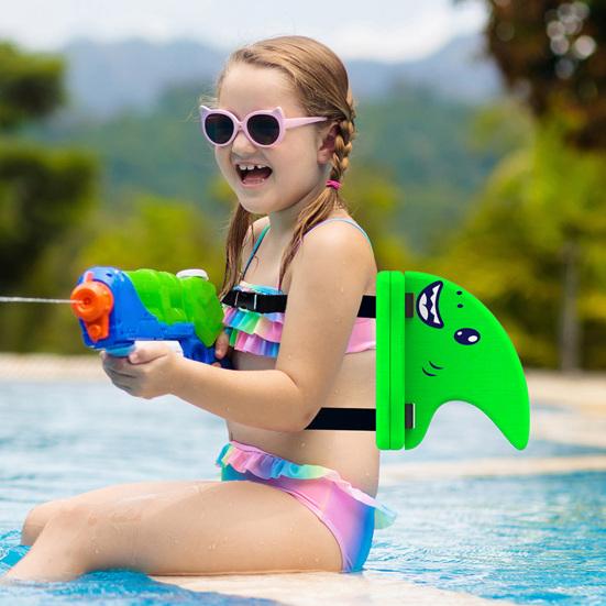 Плавательный плавник на спине акулы, регулируемый ремень, ткань из ЭВА, поплавок в форме плавника, тренировочное пособие для фристайла, безопасное снаряжение для малышей, мальчиков и девочек