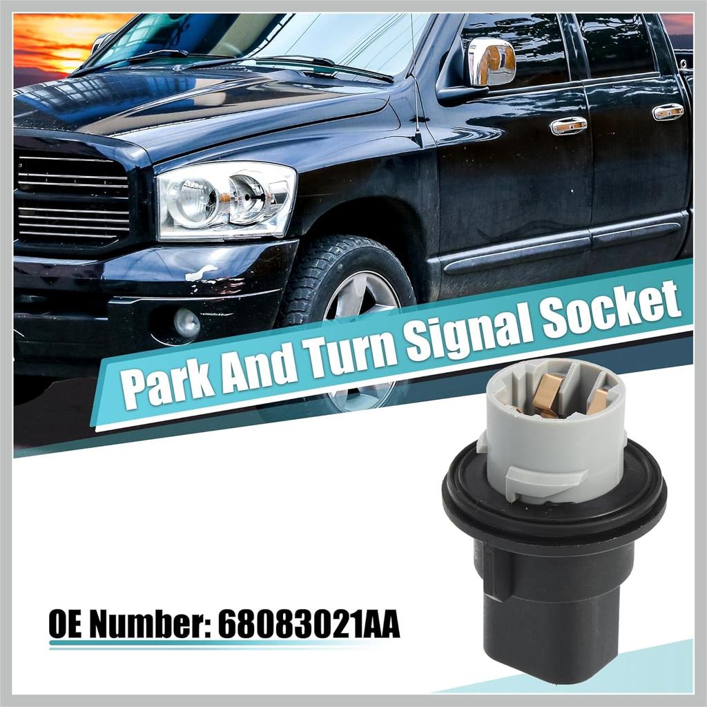 68083021AA Патрон лампы габаритного огня и указателя поворота для Dodge для Ram 1500 2009 2010 для Ram 1500 2500 3500 2011 2012 Запасные части для автомобиля