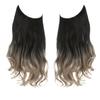 Wigs Have A Large Amount Of Hair, U-Shaped Hair Extensions, Women'S Fishing Line Wigs, Invisible Natural Long Curly Hair