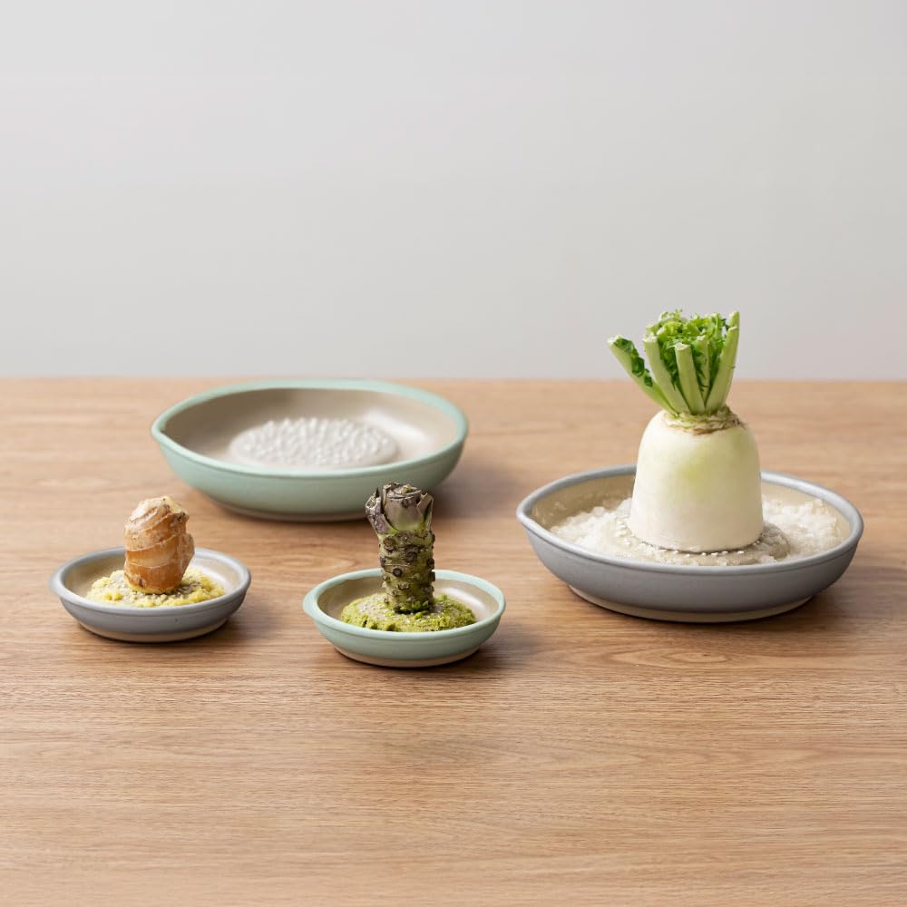 Iwami Ware Small Hare and Ke X Diameter 10 Cm X Height 2 Made In Can Be Rubbed with One Microwave Easy To Featured In Motoju Seito Radish Grater &NE