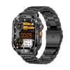 AK80 Smart Watch 2.01inch Large Screen LED Flashlight BT Calling Men Outdoor Sports Fitness Tracker Health Monitoring Smartwatch