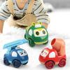 4Pcs/Set Toddlers Pull-Back Car Toys Baby Push And Go Toy Cars Friction Powered Mini Dump