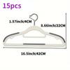 5/10/20 Pieces of Anti Slip Design Hangers, Seamless Hangers, Sturdy and Durable Heavy-duty Jackets, Durable Hangers