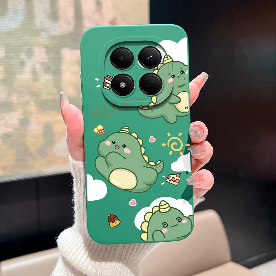Чехлы Для Redmi Note 15 Pro Plus 4G 5G Мультяшное Сердце Мягкий Силикон Защитный Чехол Для RedmiNote15Pro Plus Защита от Царапин Fundas