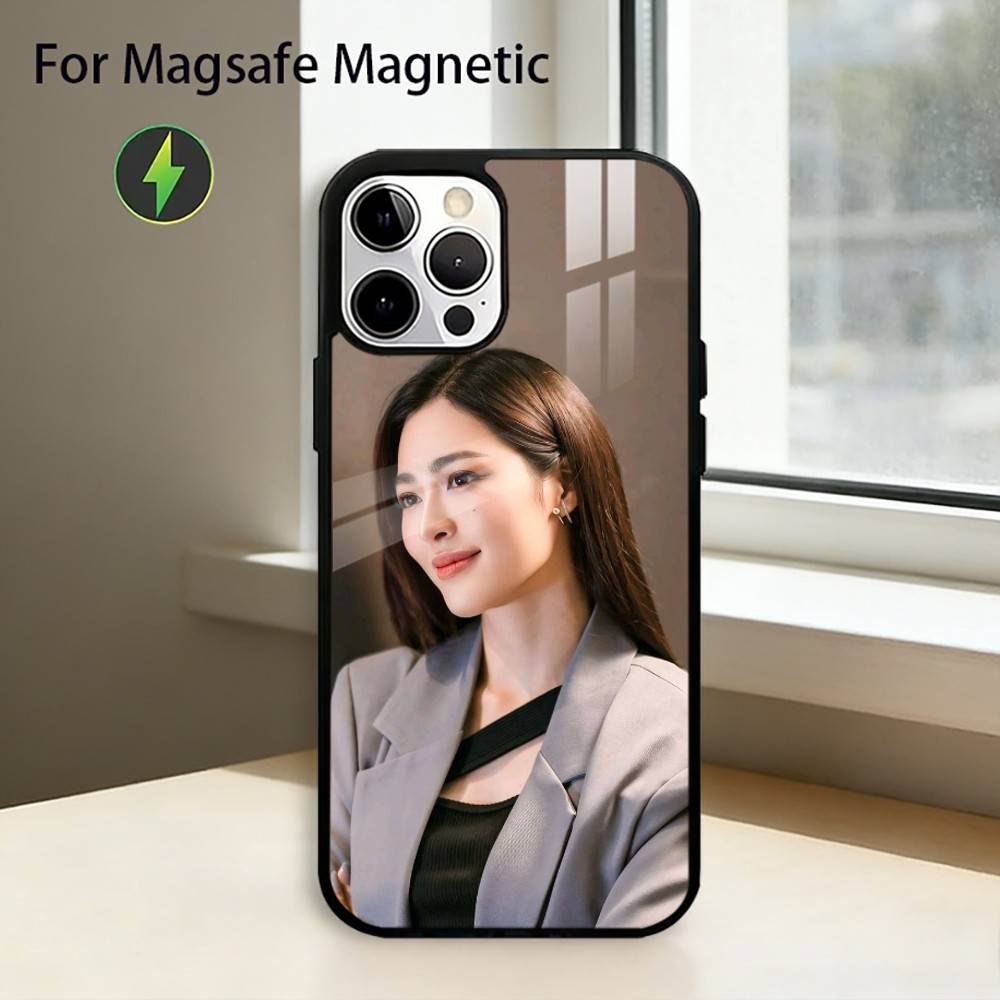 Чехол для телефона Peraya M-Malisorn F-Faye для iPhone17,16,15,14,13,12,11 Plus,Pro Магнитный для беспроводной зарядки Magsafe