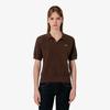 Lacoste Женская рубашка-поло с открытым воротником из пике PF300E-56GLFA
