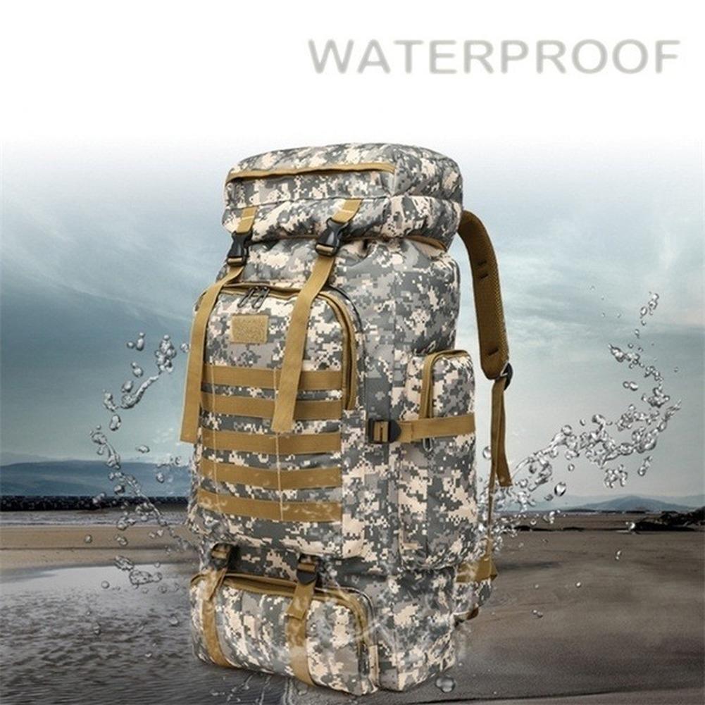 80L/100L Альпинистская сумка Climb Bag Tactical Backpacks Большой рюкзак для походов на открытом воздухе Кемпинг Дорожные сумки