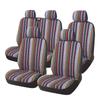 Fabric Seat Cover, Bohemian Style, Car Seat Protection Cover (dual Front Seats and 2+1 Truck Seat Cover)