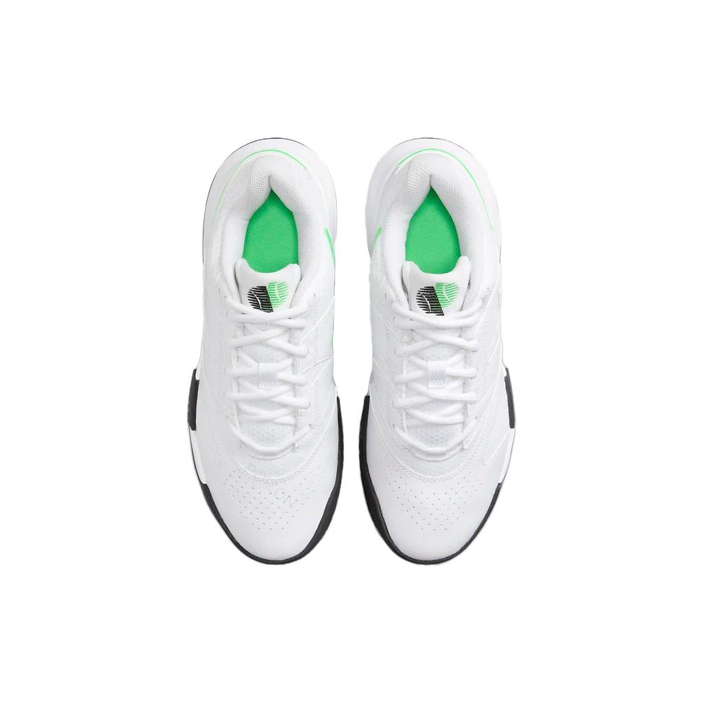 Nike Court Lite 4 White Poison Green Женские кроссовки Черные FD6575-105