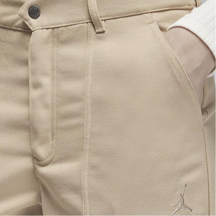 Jordan Однотонные повседневные брюки на молнии, женские брюки Legendary-Brown FN5447-244