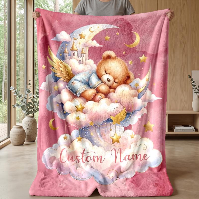 Mermaid and Unicorn Underwater Theme blanket Lightweight Warm Flannel Blanket Decorative Throw Blanket for Home Decoration