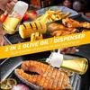 2in1 Glass Oil Spray Kitchen Oils Sprayer Spray Oil Sprayer BBQ Kitchen Baking for BBQ Air Fryer Salad Steak Kitchen Supplies 2