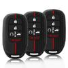 For Honda Civic Accord Freed City HRV CRV Civic 11th Gen 2021 2022 2023 Silicone Car Key Case Keychain Key Cover