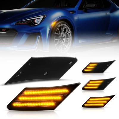 POPMOTORZ Светодиодные боковые указатели поворота с динамическим эффектом Subaru BRZ Toyota 86 GT86 Указатель поворота