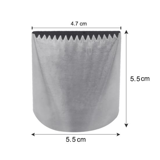 Очень большая насадка для айсинга, кондитерский наконечник для украшения торта, инструмент для мастики для торта своими руками