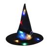 (SU)Halloween Glowing Hat Children Adult Party Dance Party Dress Up Witch Hat