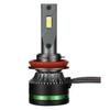 Светодиодная фара головного света с одной медной трубкой M8, сверхяркий прожектор - совместима с H7/H4/H1/H11.