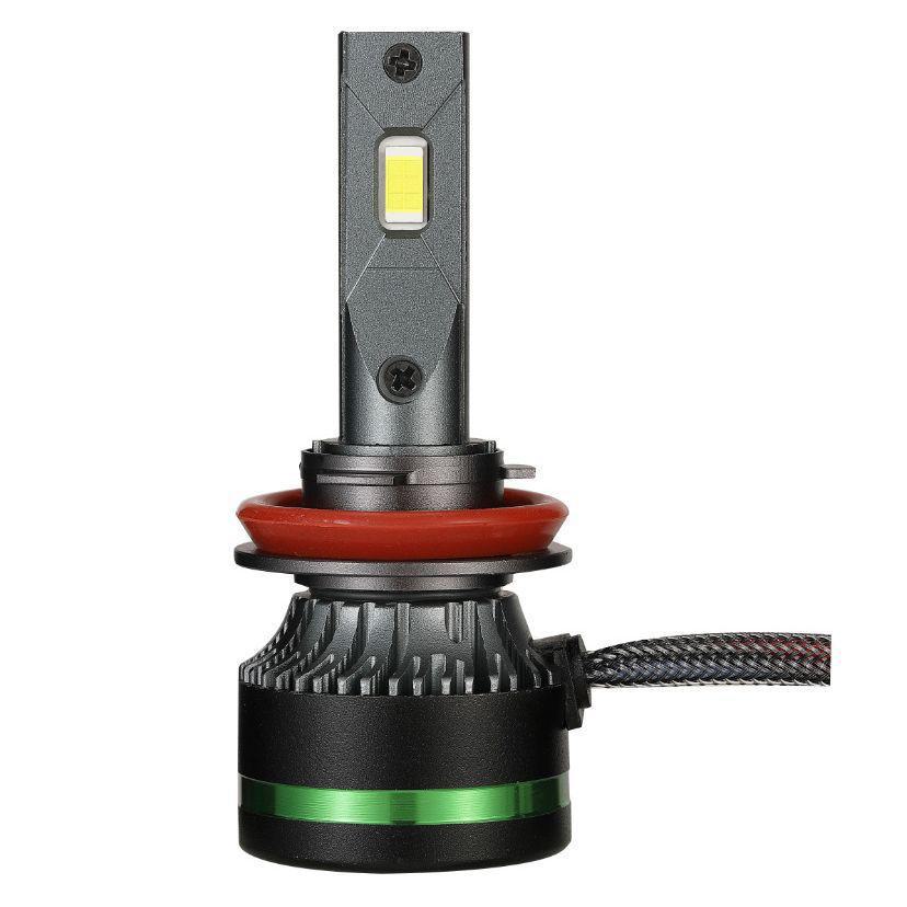 Светодиодная фара головного света с одной медной трубкой M8, сверхяркий прожектор - совместима с H7/H4/H1/H11.