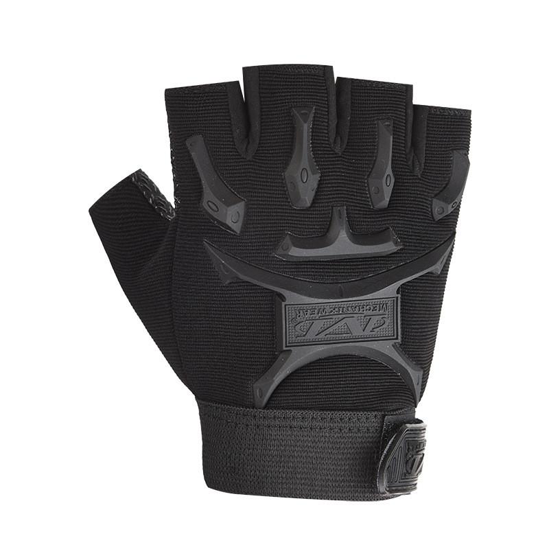 Спорт на открытом воздухе Велоспорт Мужчины и женщины Альпинизм Поглощающие Нескользящие Дышащие Велосипедные Перчатки Без Пальцев