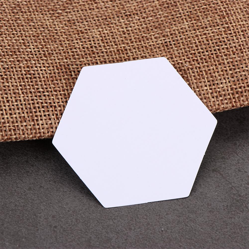 100PCS Sewing Accessories DIY Craft Hexagon Templates Quilting Garment Fabric Patchwork Paper