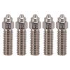 5pcs 3D Printer Bimetal MY Nozzles Replacement for Creality K1 K1 MAX CuCrZr Hardened Steel Support