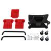 Mechanics Rolling Stool Heavy Duty Silent Universal Wheels Mobile Rolling Creeper Seat Car