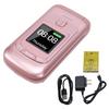 Раскладушка Разблокированный GSM 2G Мобильный Телефон с двумя SIM-слотами 2,4-дюймовый + 1,4-дюймовый Цветной Экран Большие Кнопки Громкий Динамик США