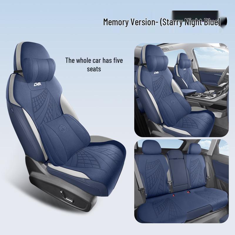 New Model Boyue L Car Seat Cushion, Semi-Enclosed Saddle Pad, Four Seasons, for Five-Seat Cars