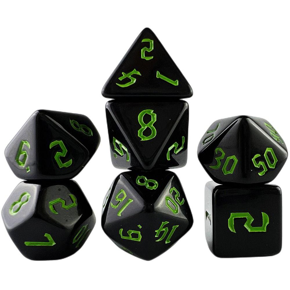 7pcs/set Gift 7-Die For TRPG DND Polyhedral Dice Game Dice DND Dice Table Game
