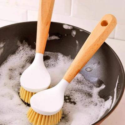 Щетка для кастрюль, Специально для кухни, Щетка с длинной ручкой, Щетка для мытья кастрюль, Щетка для кастрюли, С отверстиями, Для удаления накипи и масляных пятен, Не повреждает кастрюлю, Щетка для мытья посуды