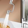 1/2Pcs Faucet Mechanical Arm with Gentle Face Wash Dual Water Jet Mode Rotable Bubbler